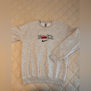 Cars Gildan Light Gray Crewneck Sweater